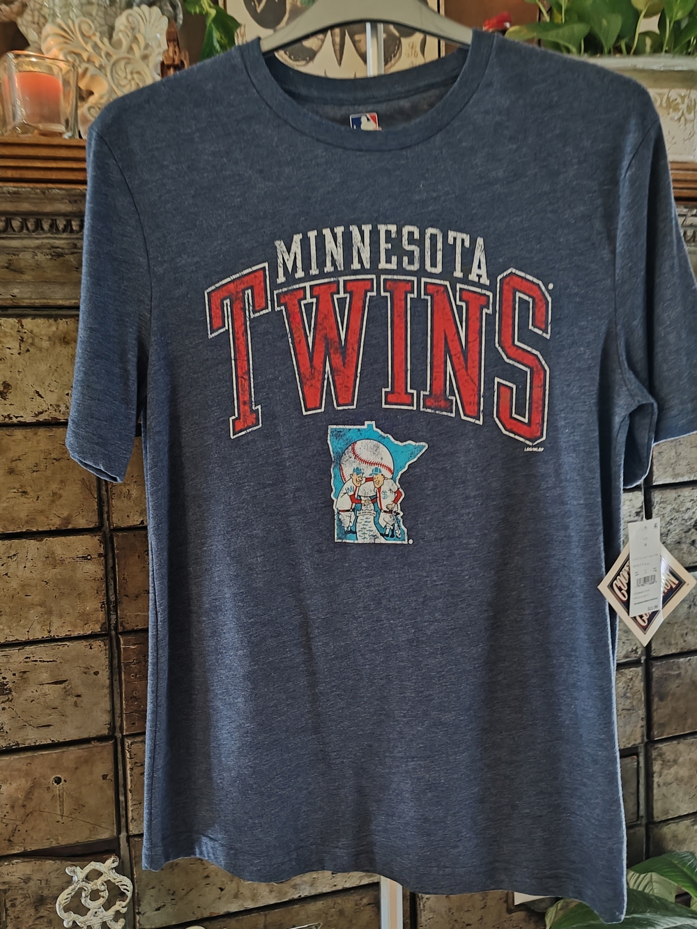 Medium Minnesota Twins Navy Graphic Tee